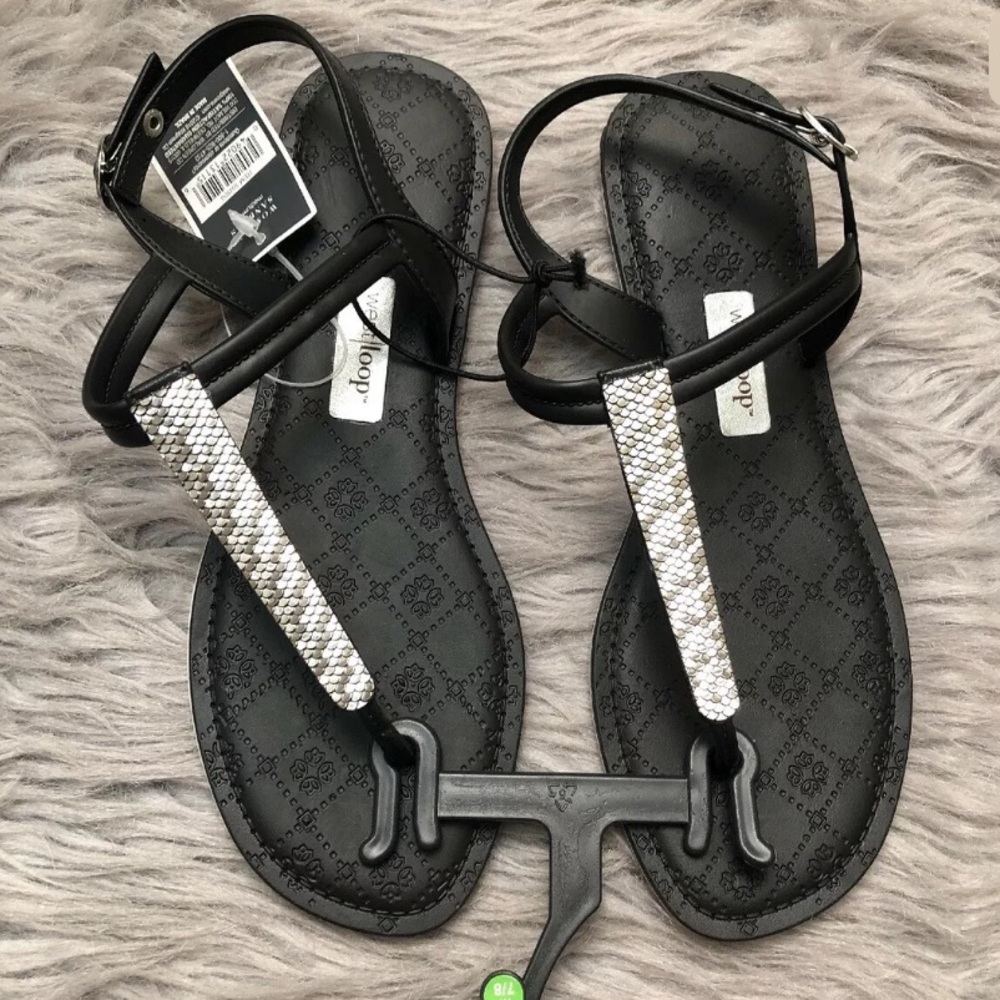 West/loop Ankle strap Sandals Thong